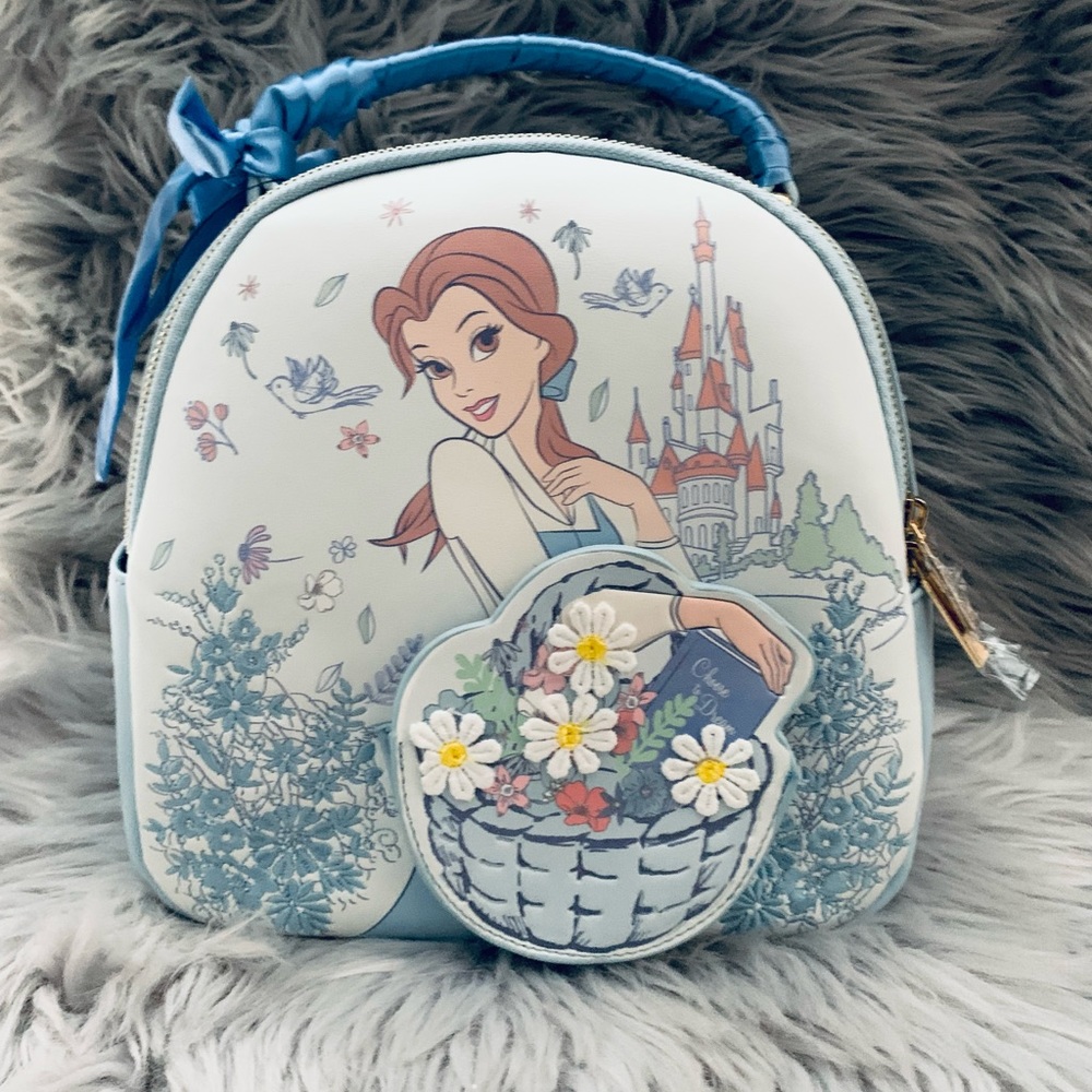 Danielle Nicole Beauty and the Beast Anniversary Backpack